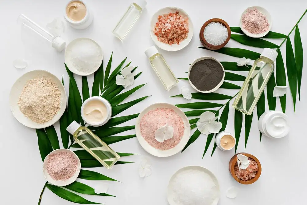 Details of the high-quality, organic products used in treatments.